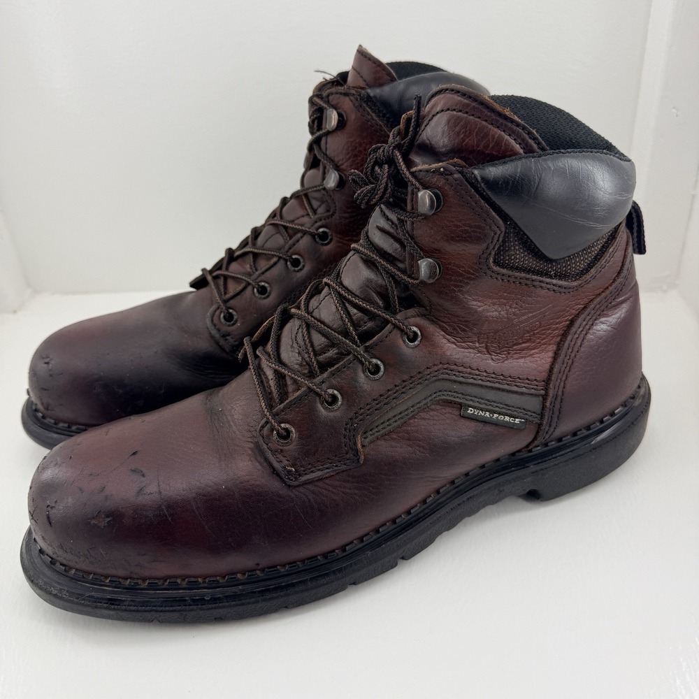 Red Wing Shoes #2226 Dyna Force Steel Toe Work Boots Men's Size 12B Made in USA